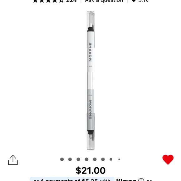 Set Morphe Mini Continuous Setting Mist & Bi Liner Dual-Ended Gel Pencil SEPHORA - Picture 9 of 11